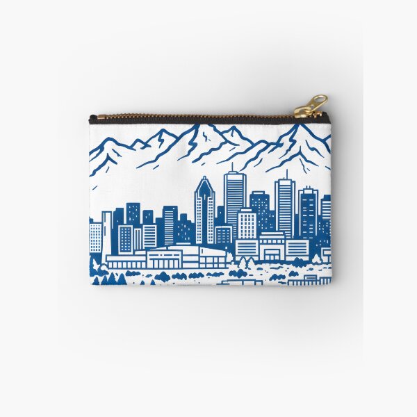 Item preview, Abbotsford BC Canada Cute Pastel Landscape Skyline  designed and sold by HowToCanadian.