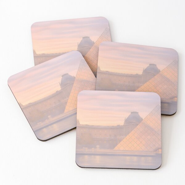 Item preview, The Louvre — Minimal Calm Paris Art designed and sold by Minimal Calm.