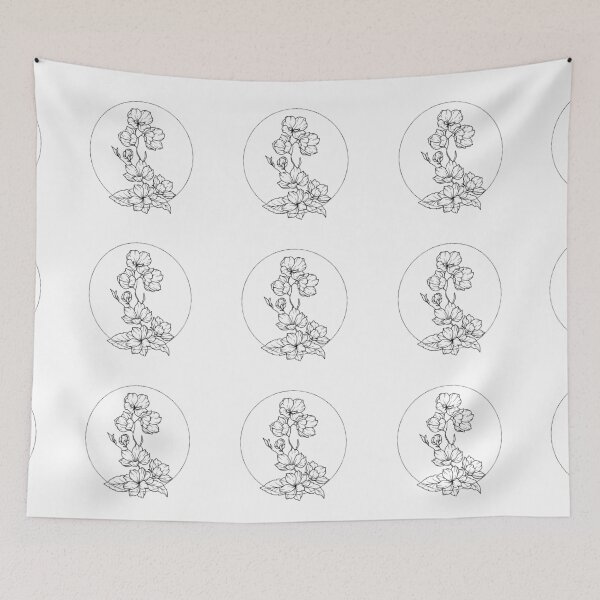 Item preview, March Birth Flower Cherry Blossom designed and sold by ice-apparel.