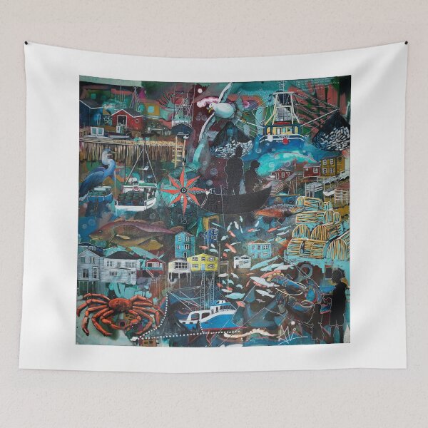 Item preview, East Coast Fishing designed and sold by OilSandsArtist.