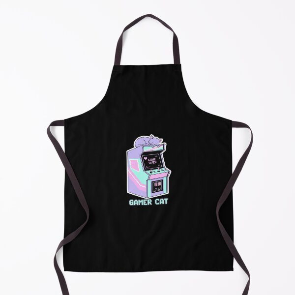Item preview, Retro Gamer Cat Pastel Arcade Pixel Art designed and sold by RonyMady.