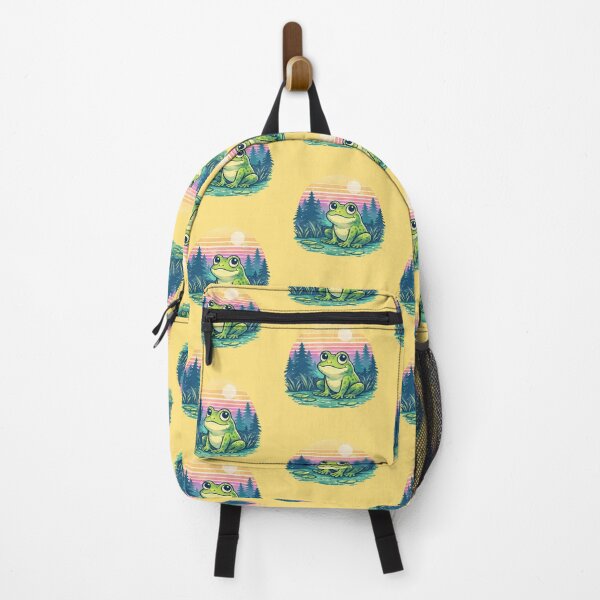 Item preview, Retro frog at sunset designed and sold by FroggyOnly.