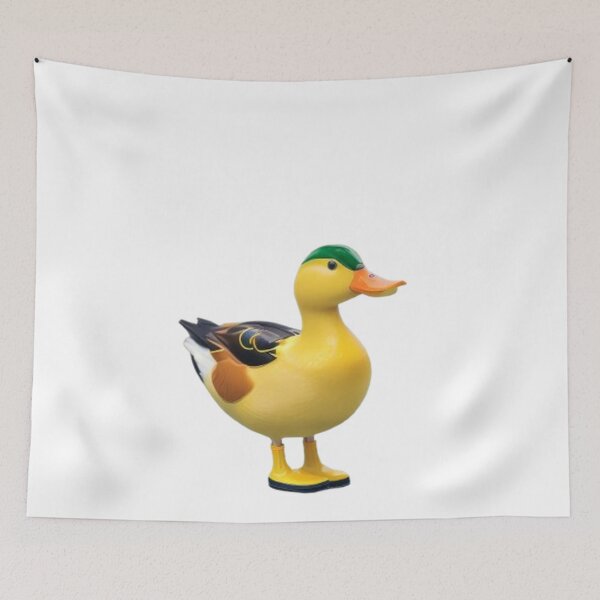 Item preview, Adorable Duck Toy Character – Cute Yellow Duck Art designed and sold by Noctavia07.