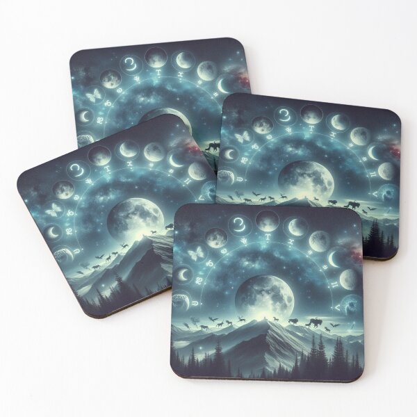 Item preview, Dreamy Celestial Moon  designed and sold by Sybille-Yates.