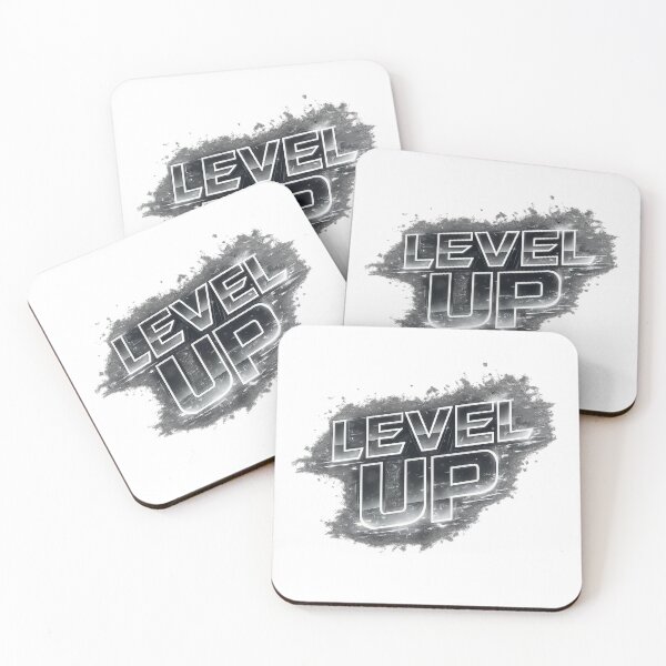 Item preview, Level Up Graphic. designed and sold by Nika Art Studio.