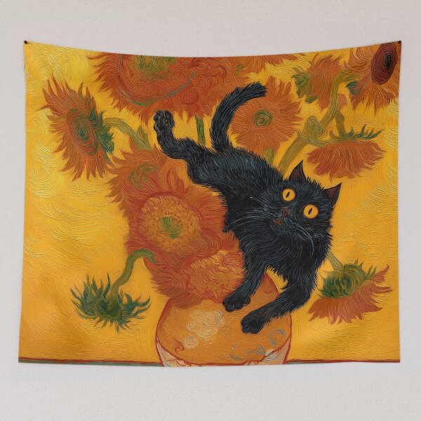 Item preview, Whiskers Amongst Golden Blooms designed and sold by Venon28.