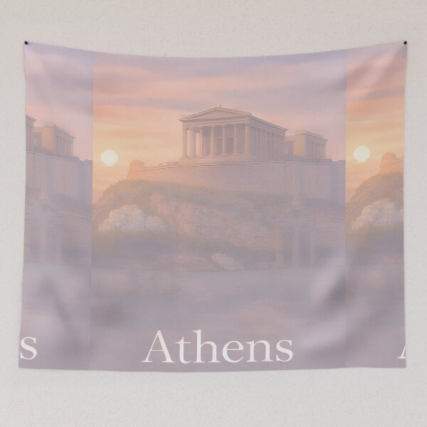 Item preview, Acropolis of Athens — Minimal Calm Greece Art designed and sold by Minimal Calm.