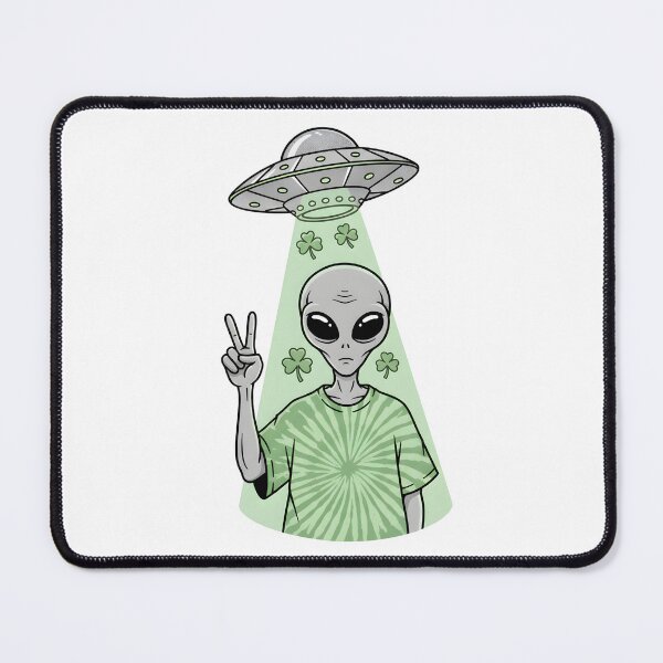 Item preview, Peace Out Lucky Alien UFO designed and sold by Kvarny.
