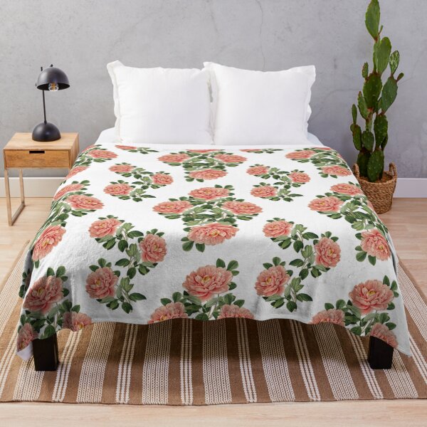 Item preview, Vintage Pink Peony Bouquet Seamless Floral Pattern designed and sold by SolutionsArt.