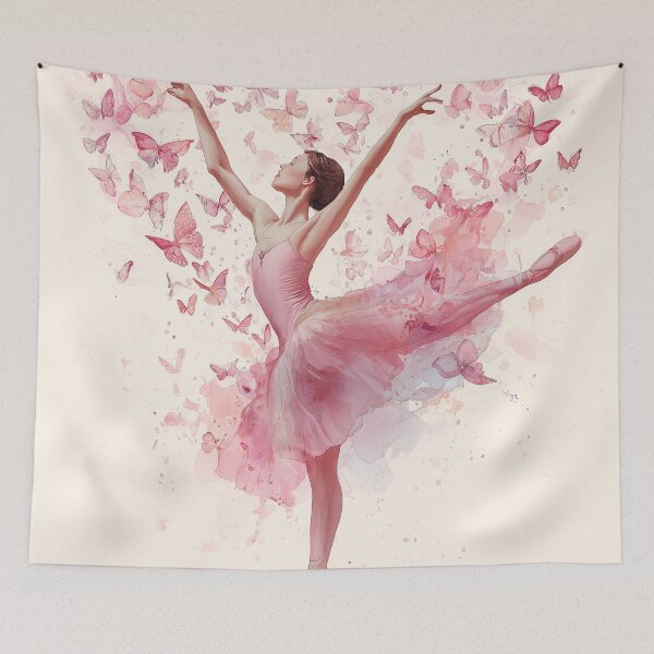 Item preview, Fluttering Dreams in Pink Ballet designed and sold by Venon28.