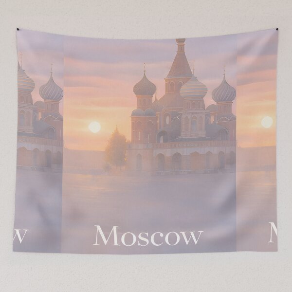 Item preview, Moscow Palace — Minimal Calm Russia Art designed and sold by Minimal Calm.