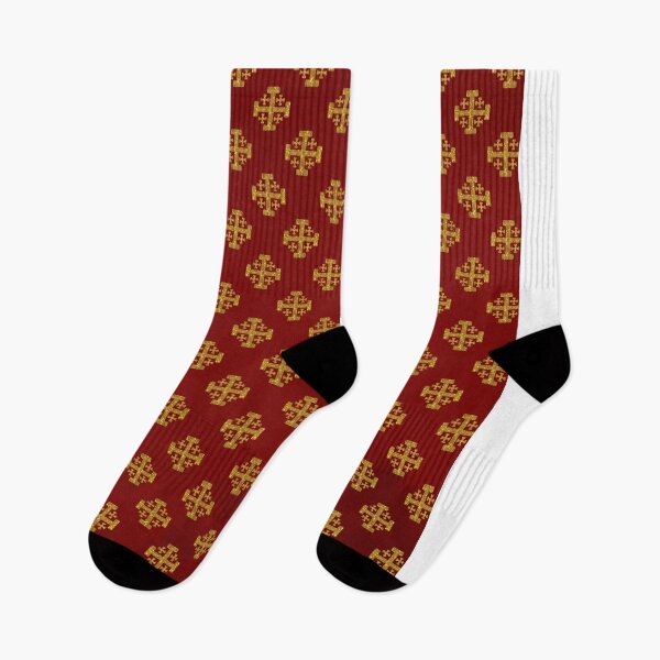 Item preview, Red and Gold Jerusalem Cross designed and sold by kncarter.