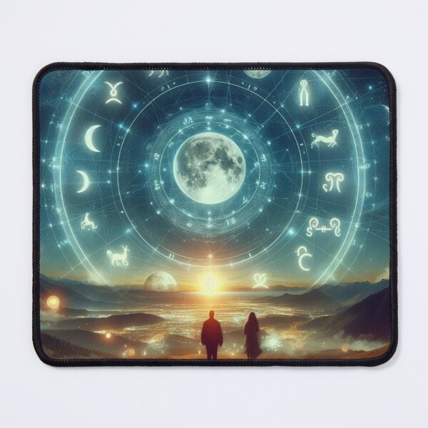 Item preview, Dramatic Celestial Moon Circle 2 designed and sold by Sybille-Yates.