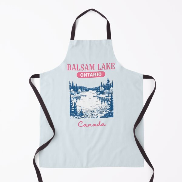 Item preview, Balsam Lake Ontario Canada Pastel Landscape Cottage Camping designed and sold by HowToCanadian.