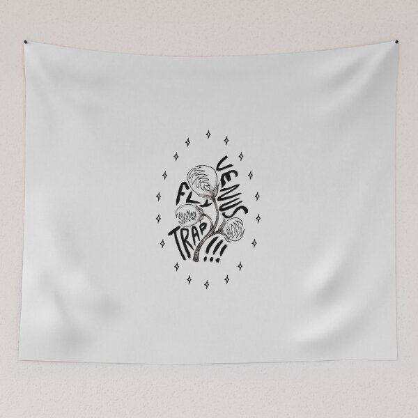 Item preview, Venus Flytrap - Vintage Gothic Botanical Art designed and sold by ghostieking.