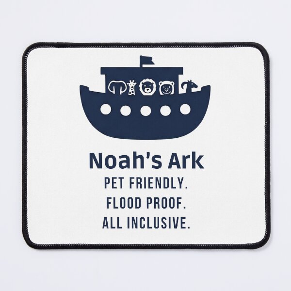 Item preview, Noah’s Ark – Pet Friendly Flood Proof All Inclusive | Funny Christian Cruise Shirt designed and sold by CodeDragon Designs.
