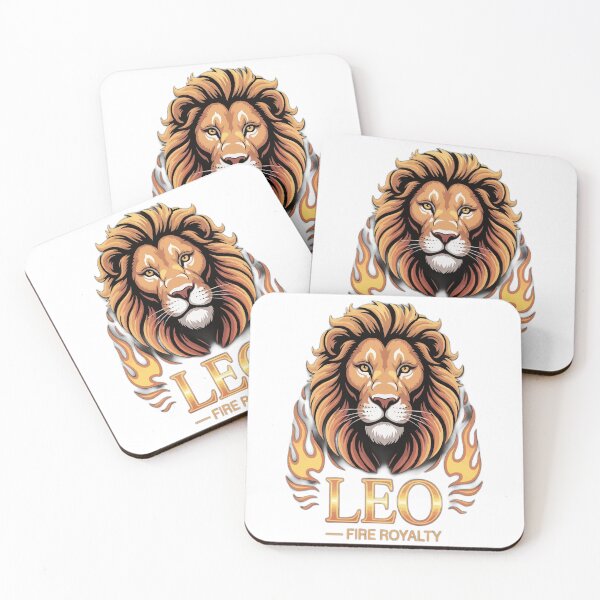 Item preview, Leo Fire Royalty Shirt – Lion Zodiac Astrology Design designed and sold by MoodThreadz.
