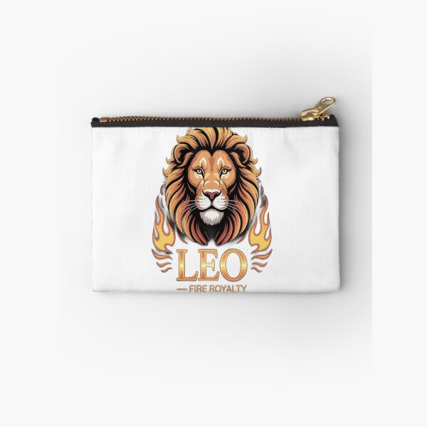Aperçu de l'œuvre Chemise Leo Fire Royalty – Motif astrologique Lion créée et vendue par MoodThreadz.