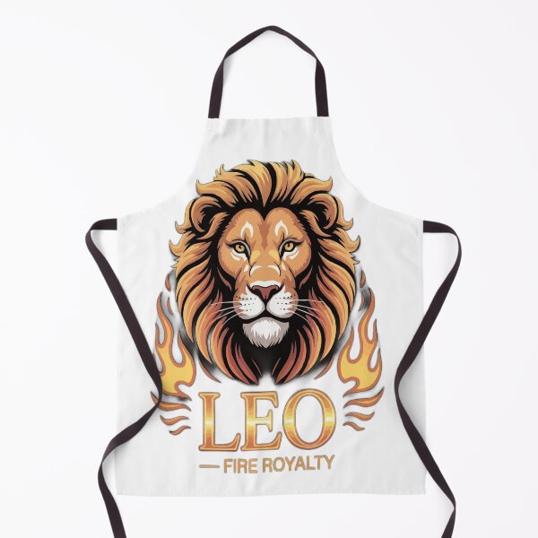 Item preview, Leo Fire Royalty Shirt – Lion Zodiac Astrology Design designed and sold by MoodThreadz.