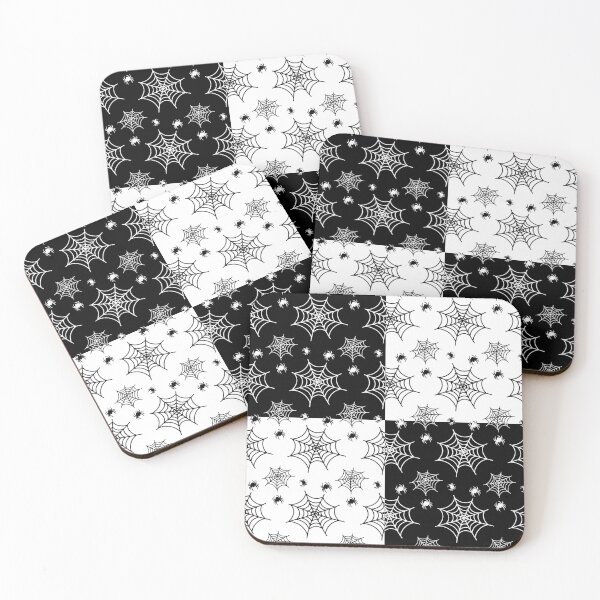 Item preview, Black and white interchange web pattern designed and sold by serenebookworm.