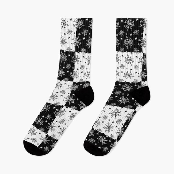 Item preview, Black and white interchange web pattern designed and sold by serenebookworm.