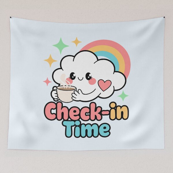 Item preview, Kawaii Self-Care Cloud designed and sold by SignumShop.