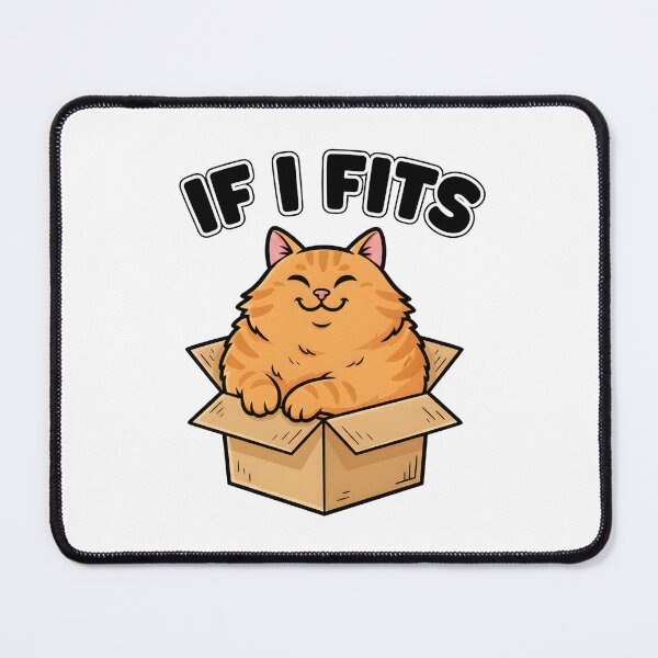 Item preview, Smug Orange Tabby Cat If I Fits designed and sold by Kvarny.