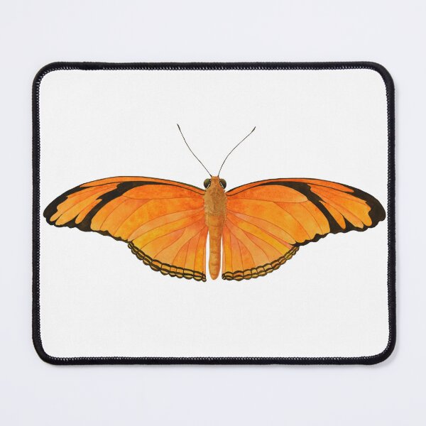 Item preview, Julia Butterfly Art (Dryas iulia) – Orange Tropical Watercolor designed and sold by veroniquecole.