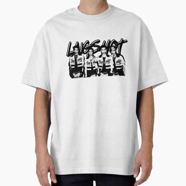 LNGSHOT Kpop Boy Group Oversized T-Shirt