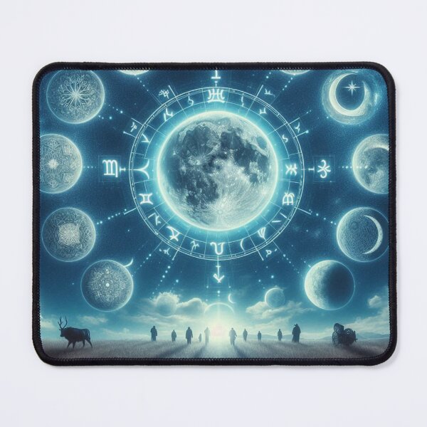 Item preview, Dramatic Celestial Moon Circle 3 designed and sold by Sybille-Yates.