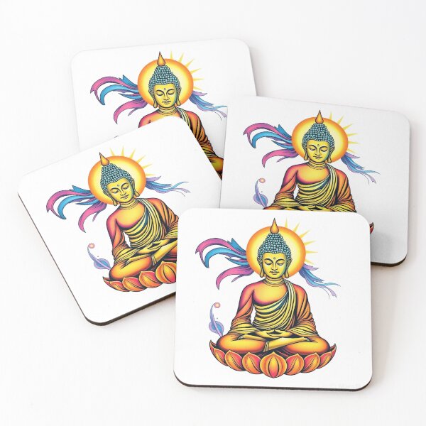Item preview, Buddha Pop Art Lotus Meditation designed and sold by OUT OF THE BOX.