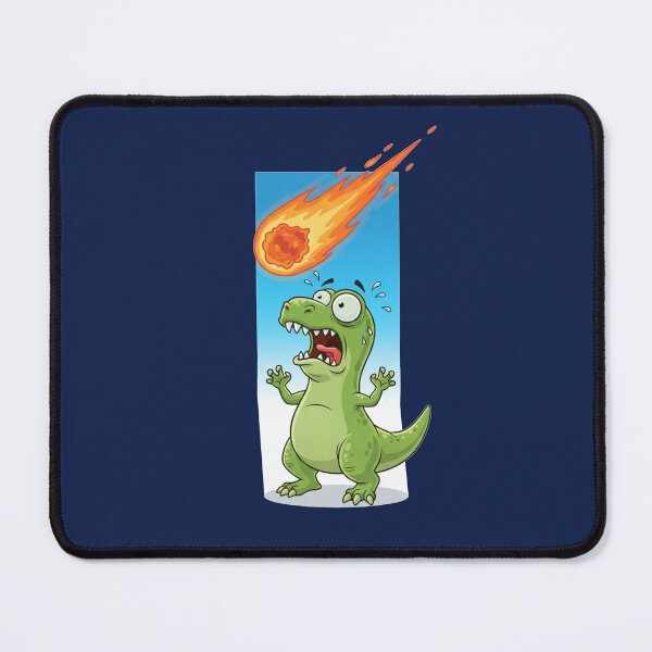 Item preview, Dinosaur terrified of a falling meteor designed and sold by Less-Drama.