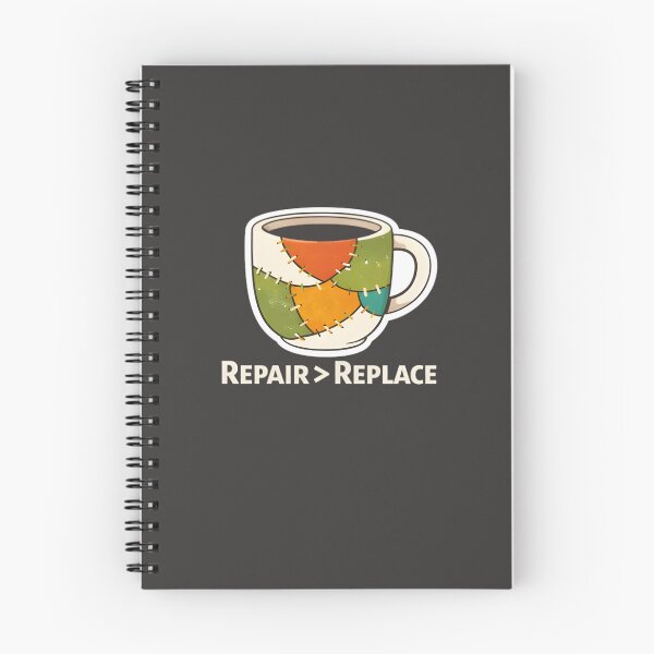 Item preview, Repair > Replace – Sustainable Repair Economy Coffee Cup Design designed and sold by BriyaSol.