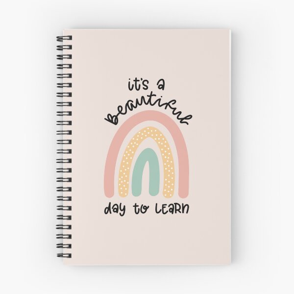 Item preview, It's a Beautiful Day to Learn Sticker - Boho Teacher Rainbow - Classroom Decor Gift designed and sold by MadebyMaggie-03.