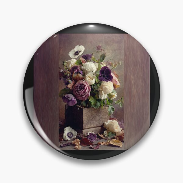 Item preview, Elegant Floral Still Life Painting – Timeless Home Décor #4 designed and sold by Helios Be. Lavsh.