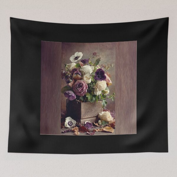 Item preview, Elegant Floral Still Life Painting – Timeless Home Décor #4 designed and sold by Helios Be. Lavsh.