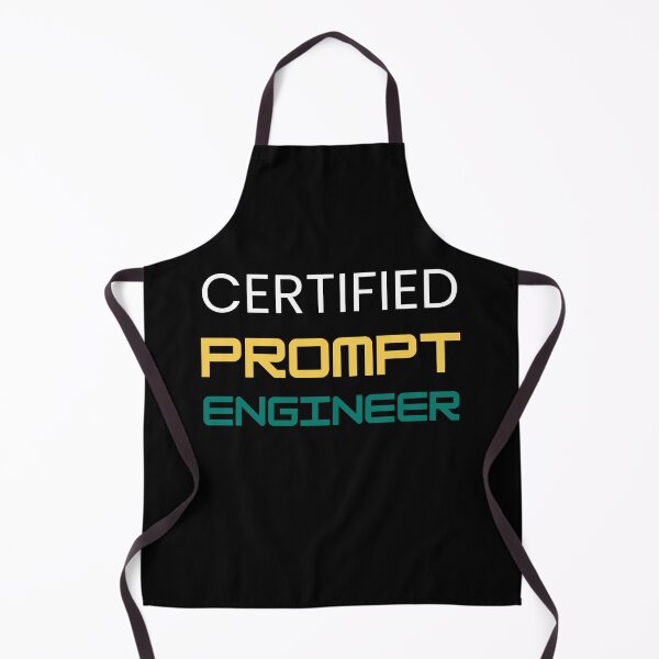 Item preview, Certified Prompt Engineer designed and sold by DigitalMagShop.