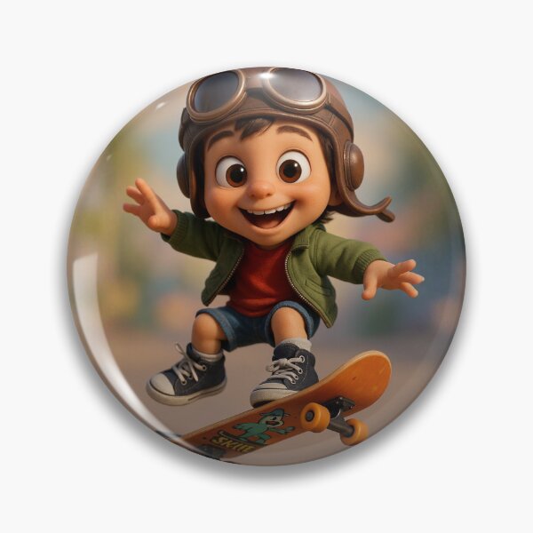 Item preview, Skater Pilot Boy designed and sold by Sillytoe.