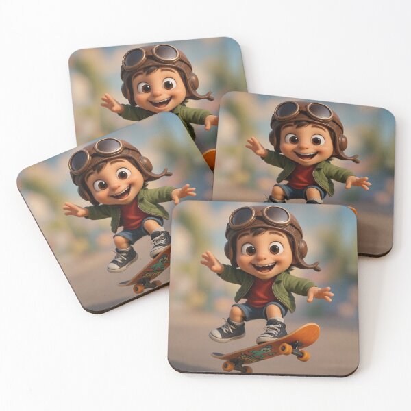 Item preview, Skater Pilot Boy designed and sold by Sillytoe.
