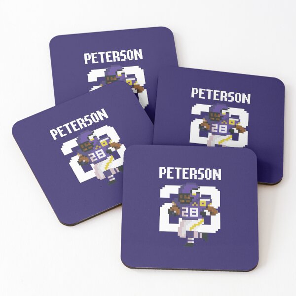 Item preview, Adrian Peterson 8-Bit Tribute – Vikings Pixel Power designed and sold by TheArtOfCar.