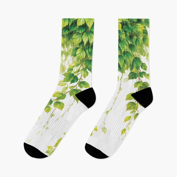Item preview, Watercolor Hanging Leaves Botanical Illustration designed and sold by Gold Turtle  Lina.