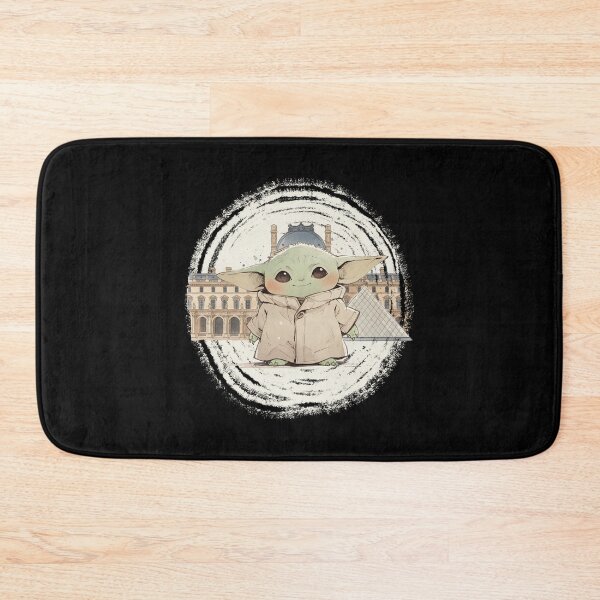 Item preview, BABY YODA AT THE LOUVRE MUSEUM designed and sold by LIS AND MELIVERSO.
