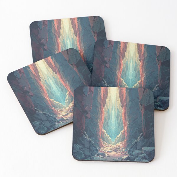 Item preview, Eternal Beam Crystal Canyon Art designed and sold by Nela Creative Lab.