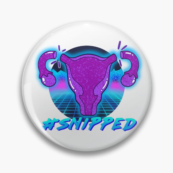Item preview, Snipped, Tubes tied, Tubal ligation, 80’s designed and sold by marmalade-art.