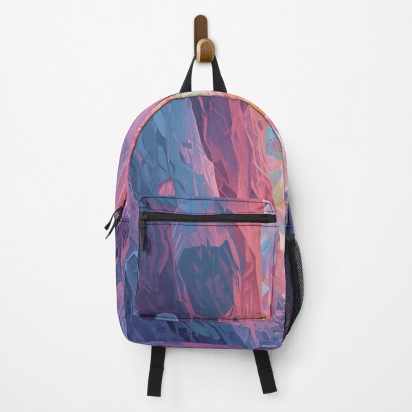 Item preview, Hidden Structure Crystal Canyon Surreal Art designed and sold by Nela Creative Lab.