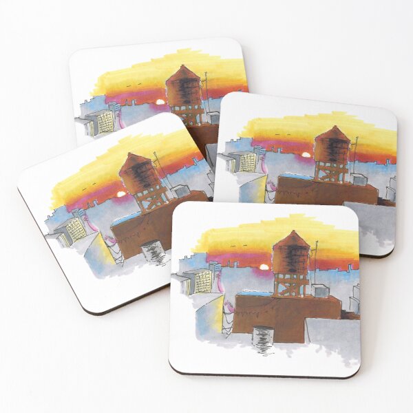 Item preview, Brooklyn New York Morning Glow designed and sold by AlexPrime-616.