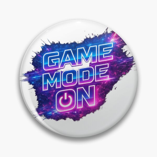 Item preview, Game Mode ON Neon. designed and sold by Nika Art Studio.