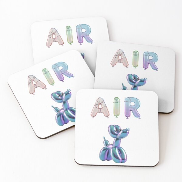 Item preview, 3D Iridescent Balloon Dog "AIR" designed and sold by tricorea.