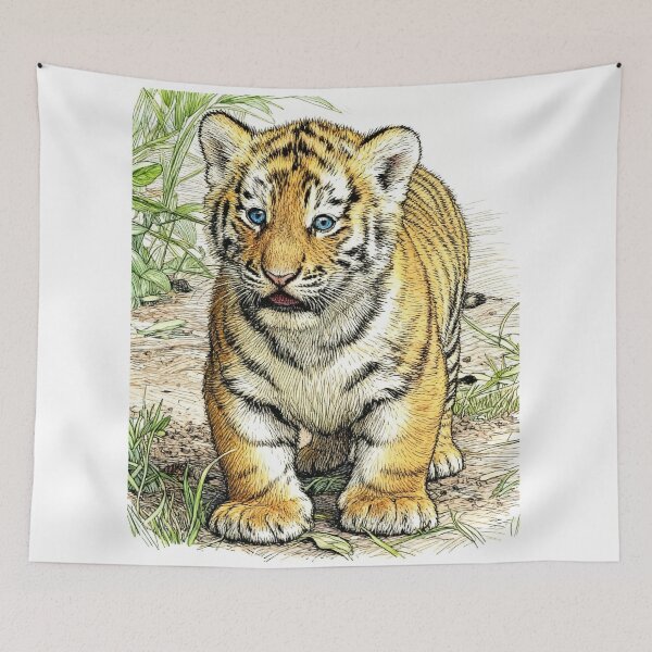 Item preview, Tiger cub designed and sold by sid1802.