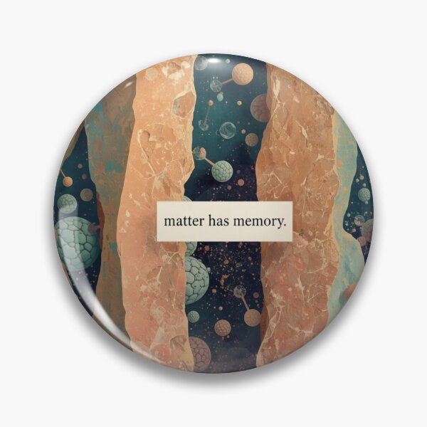 Item preview, Matter Has Memory Abstract Geological Art designed and sold by Nela Creative Lab.